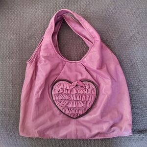 Betsey Johnson Purple Puffer Jacket